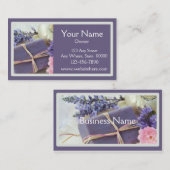 Visitekaartje zeep Visitekaartje (Voorkant / Achterkant)