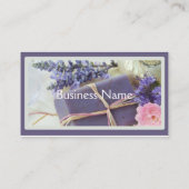 Visitekaartje zeep Visitekaartje (Achterkant)