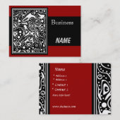 Visitekaartje Zizzago Australian Trail Rood (Voorkant / Achterkant)