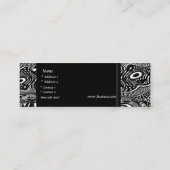 Visitekaartje Zizzago Australian Wild Dreams (Achterkant)