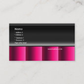 Visitekaartje Zizzago Rich Pink Reflect (Achterkant)