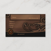 Visitekaartje Zizzago Steampunk Design (Achterkant)