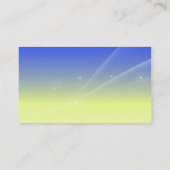 Visitekaartje zon/maan/sterren (Achterkant)