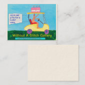 visitekaartje zonder titelgalerij (Voorkant / Achterkant)