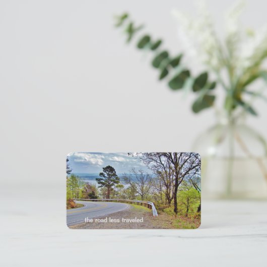 Visitekaartje zonder treinritten (Staand voorkant)