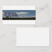 Visitekaartje zonnepanelenbedrijf (Voorkant / Achterkant)