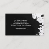 visitekaartje zwarte inkt (Achterkant)