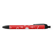 Visitekaartje Zwarte Inkt Pen (Bovenkant)