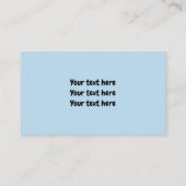 Visitekaartje zwembad (Achterkant)