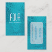 Visitekaartje zwembad (Voorkant / Achterkant)