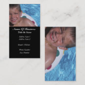 Visitekaartje zwembaden (Voorkant / Achterkant)