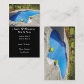 Visitekaartje zwembaden (Voorkant / Achterkant)