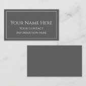 Visitekaartjes (Voorkant / Achterkant)