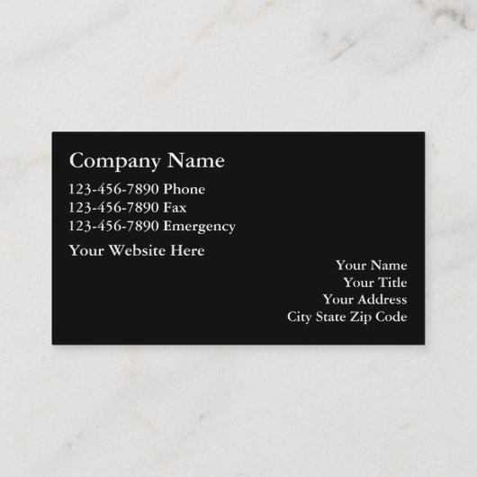 Visitekaartjes (Achterkant)