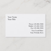 Visitekaartjes (Achterkant)