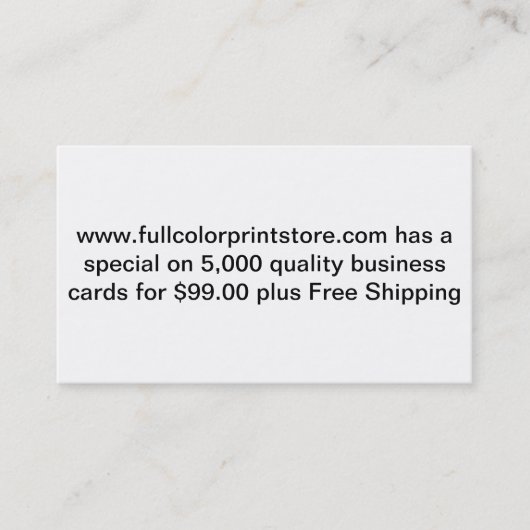 Visitekaartjes (Voorkant)