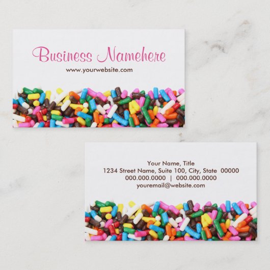 Visitekaartjes (Voorkant / Achterkant)