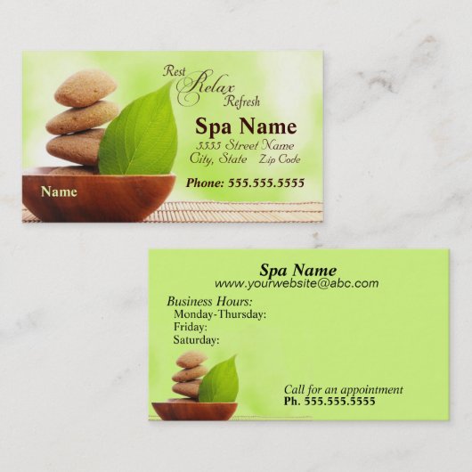 Visitekaartjes (Voorkant / Achterkant)