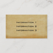  Visitekaartjes (Achterkant)