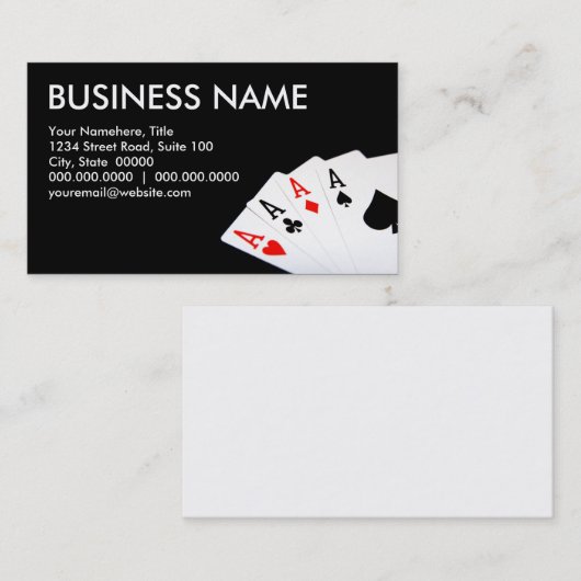 Visitekaartjes (Voorkant / Achterkant)