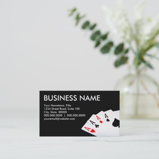 Visitekaartjes (Staand voorkant)