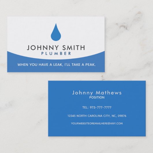 Visitekaartjes (Voorkant / Achterkant)