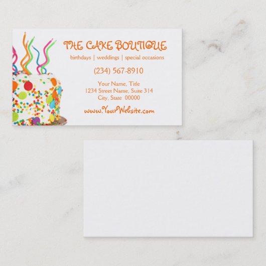 Visitekaartjes (Voorkant / Achterkant)