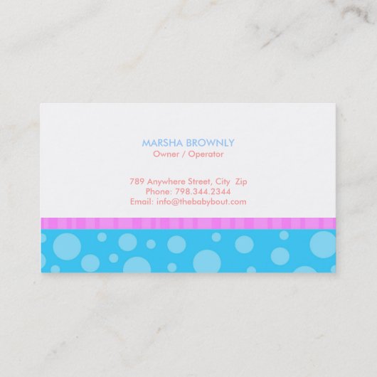 Visitekaartjes (Achterkant)