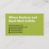 Visitekaartjes (Achterkant)