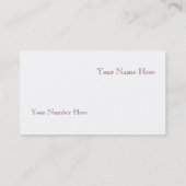 Visitekaartjes (Achterkant)