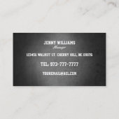 Visitekaartjes (Achterkant)