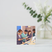 Visitekaartjes (Staand voorkant)