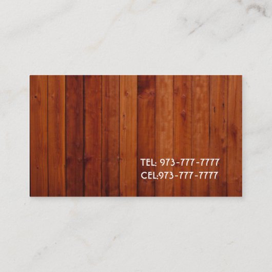 Visitekaartjes (Achterkant)