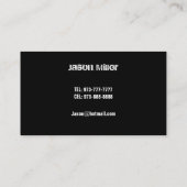 Visitekaartjes (Achterkant)