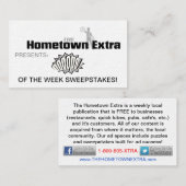 Visitekaartjes (Voorkant / Achterkant)