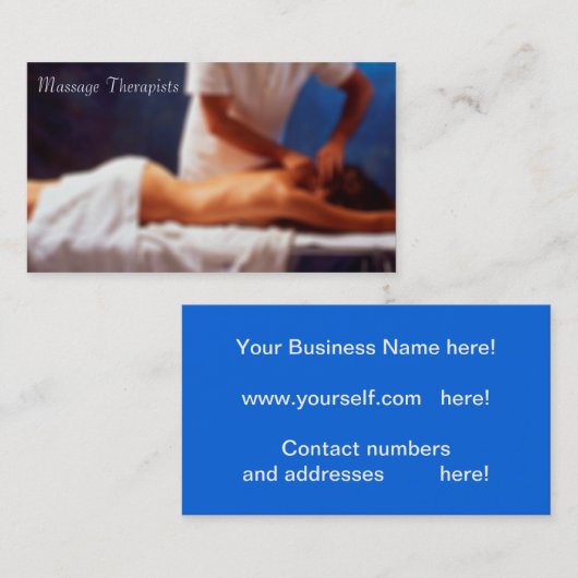 Visitekaartjes (Voorkant / Achterkant)