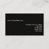 Visitekaartjes (Achterkant)