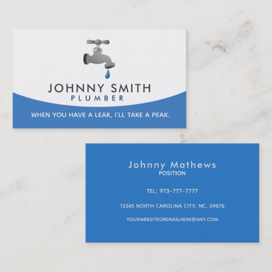 Visitekaartjes (Voorkant / Achterkant)