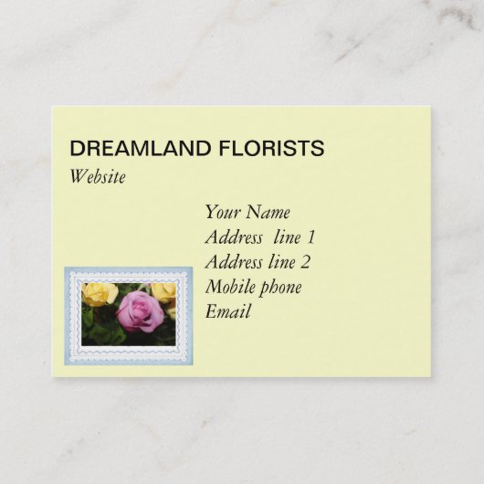 Visitekaartjes (Achterkant)