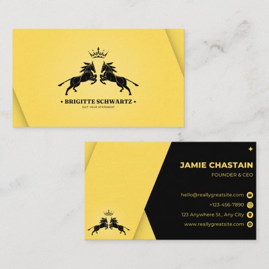 visitekaartjes (Voorkant / Achterkant)