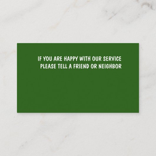 Visitekaartjes (Achterkant)