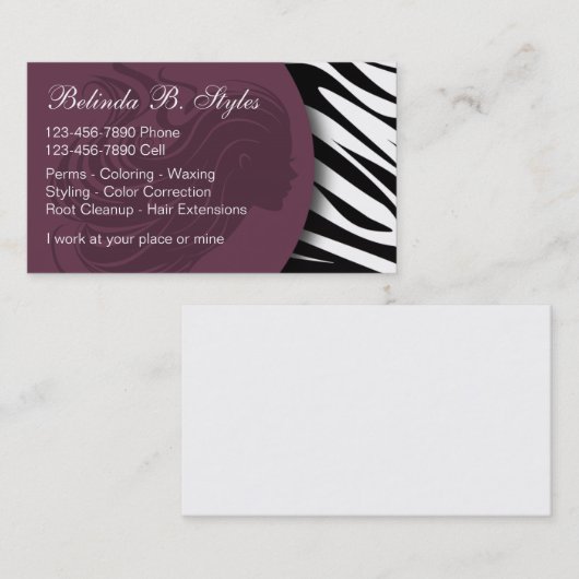 Visitekaartjes (Voorkant / Achterkant)