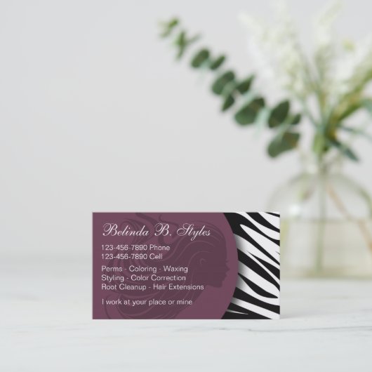 Visitekaartjes (Staand voorkant)