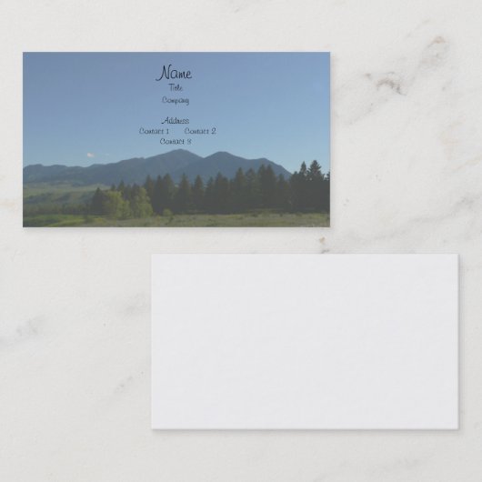 Visitekaartjes (Voorkant / Achterkant)