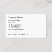 Visitekaartjes (Achterkant)