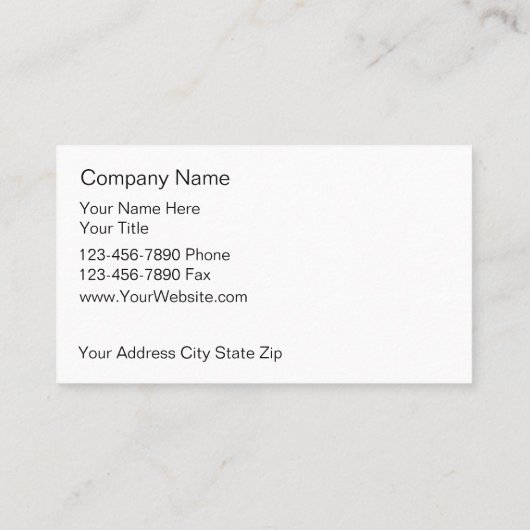 Visitekaartjes (Achterkant)