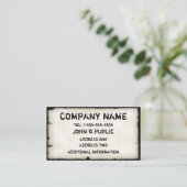  Visitekaartjes (Staand voorkant)