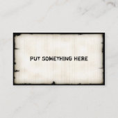  Visitekaartjes (Achterkant)