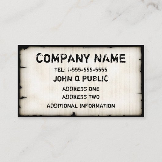  Visitekaartjes (Voorkant)