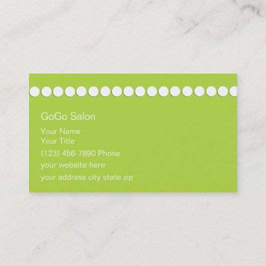 Visitekaartjes (Achterkant)